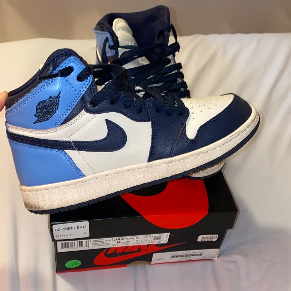 Jordan 1 Retro High OG Obsidian - 6Y
